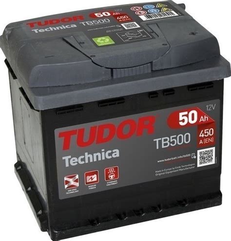 batteria tudor tb 500|TUDOR Technica TB500 .